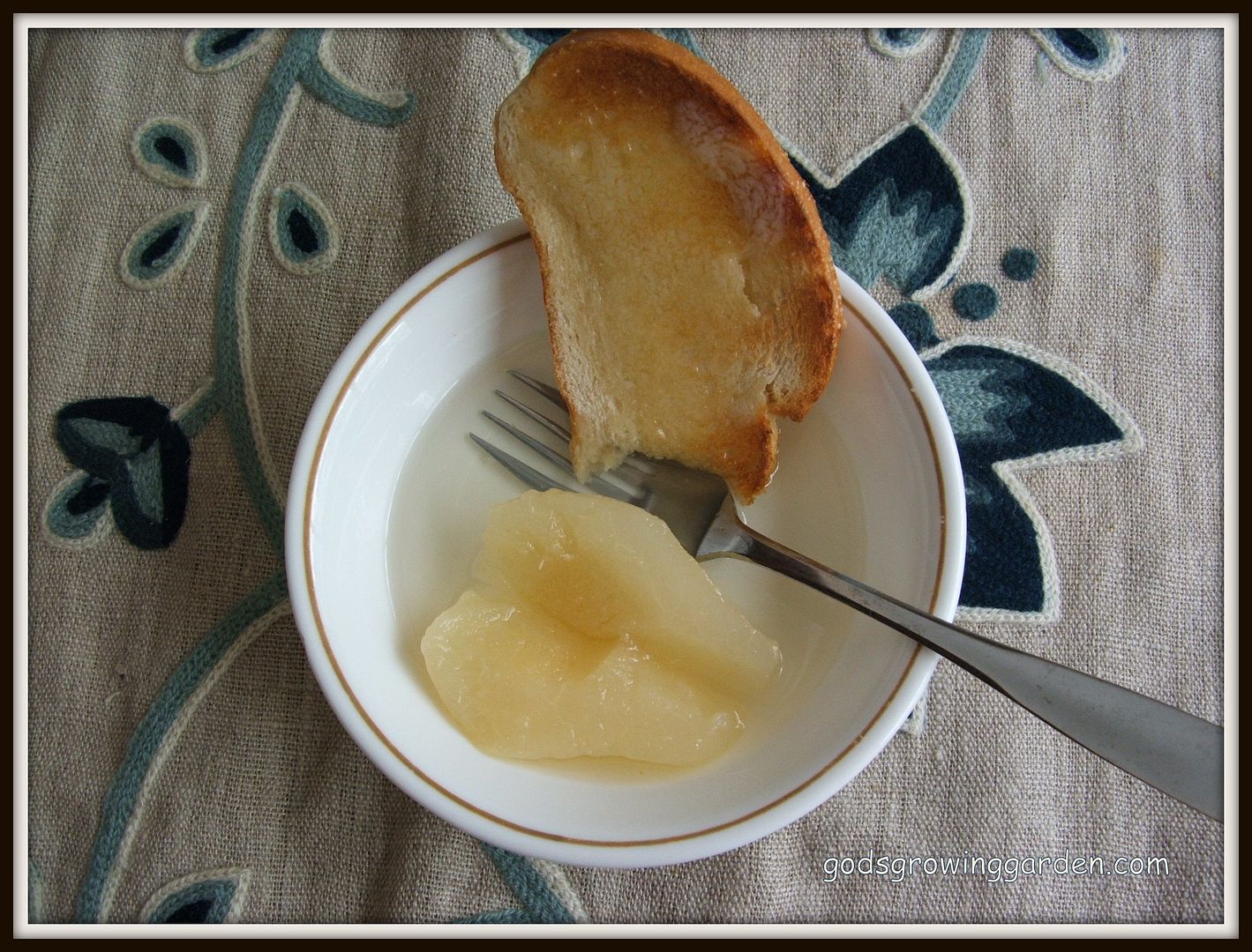 Canned Pears & Toast by Angie Ouellette-Tower for godsgrowinggarden.com photo 008_zps1da8329a.jpg