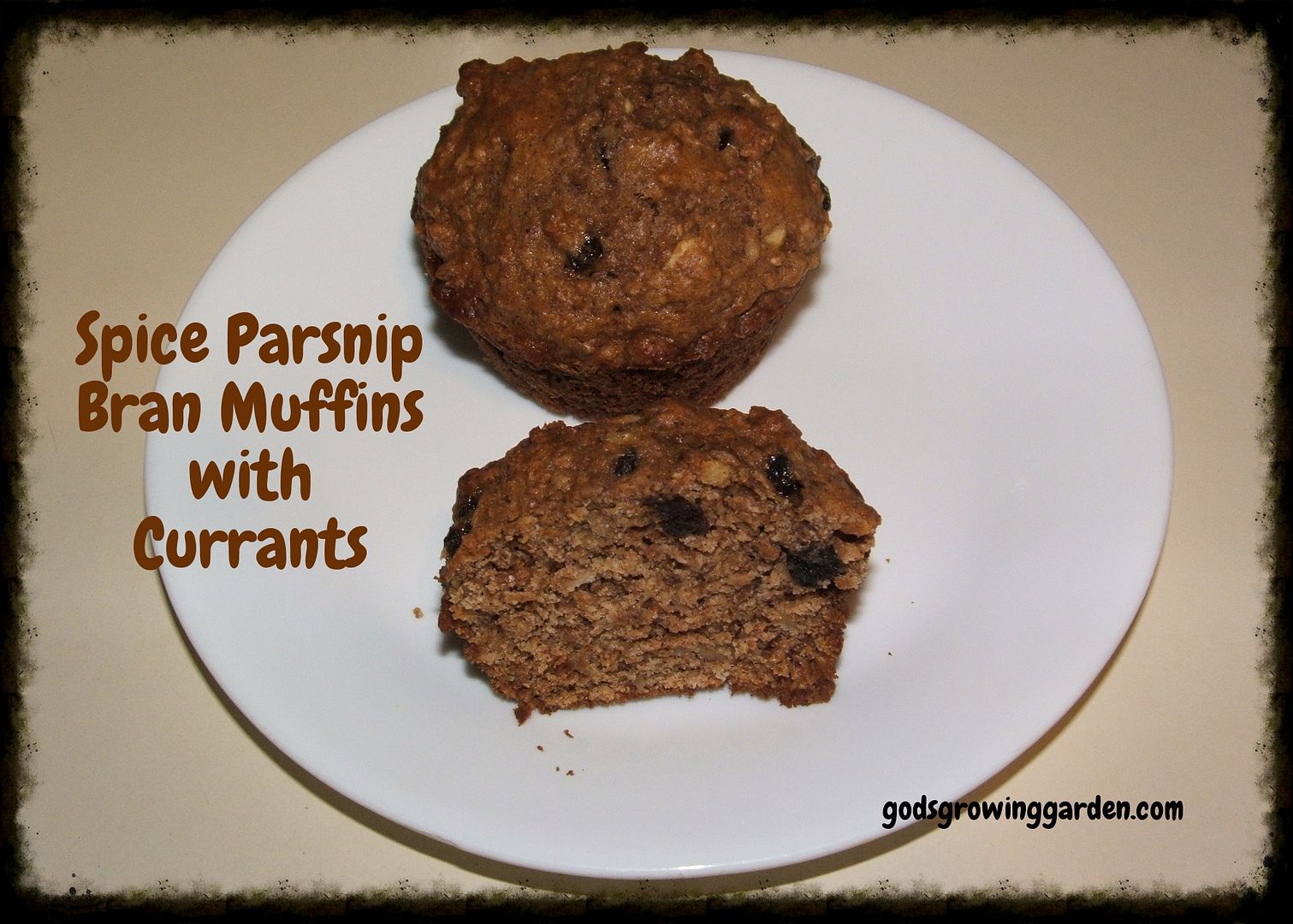 Spice Parsnip Bran Muffins by Angie Ouellette-Tower for godsgrowinggarden.com photo 004_zpsec34be23.jpg