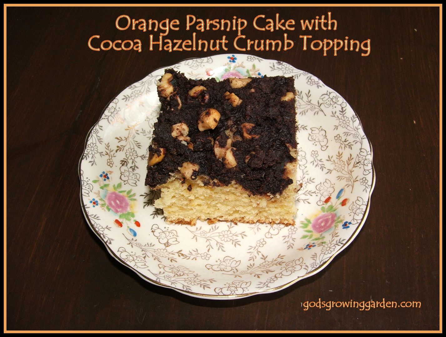 Orange Parsnip Cake by Angie Ouellette-Tower for godsgrowinggarden.com photo 011_zps6be5d91e.jpg