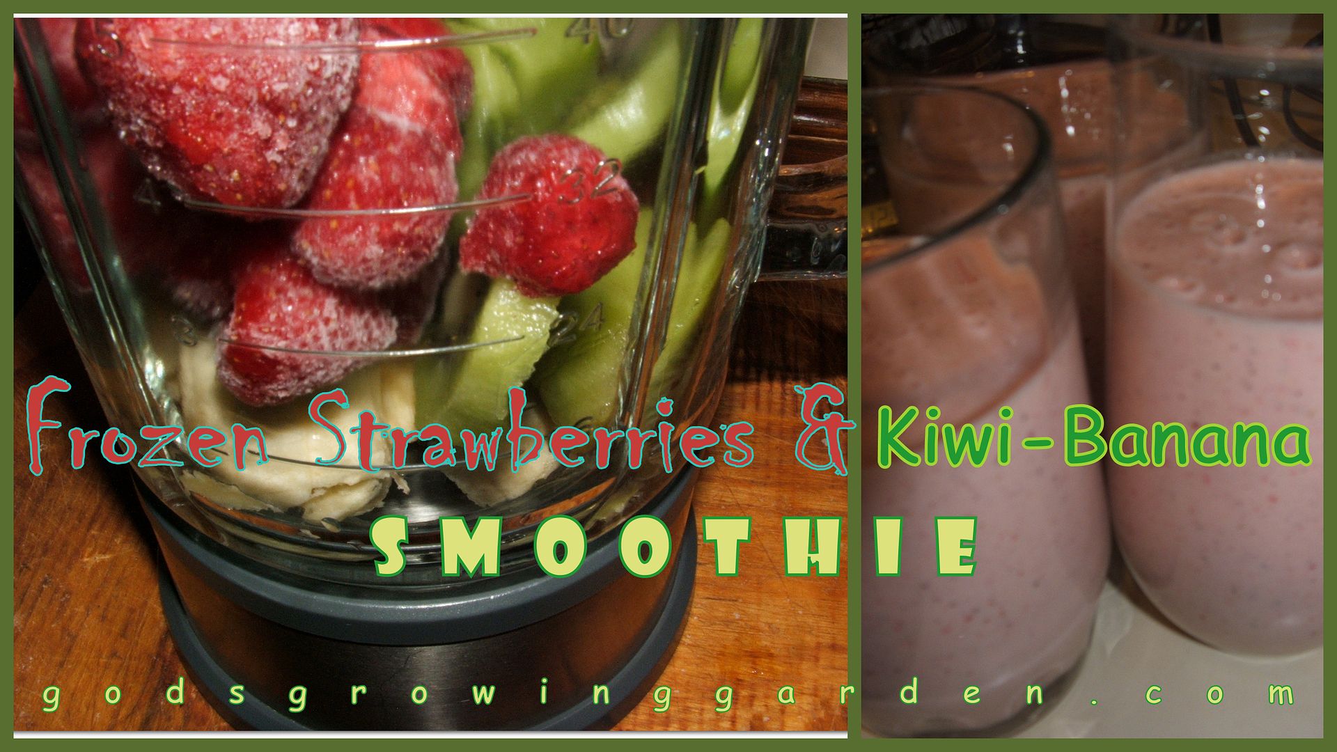 Frozen Strawberry & Kiwi-Banana Smoothie by Angie Ouellette-Tower photo 2014-01-23_zps47aeac33.jpg