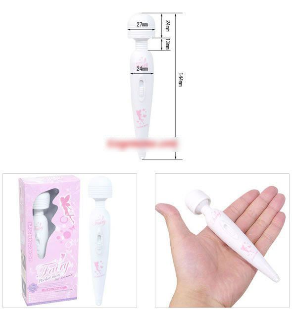 Fairy Pocket Mini Magic Wand Massager USB charge Cute Body Massage