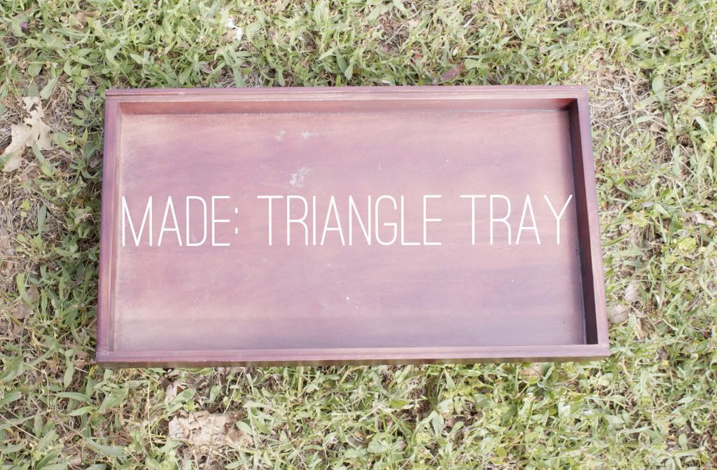 Made: Triangle Tray