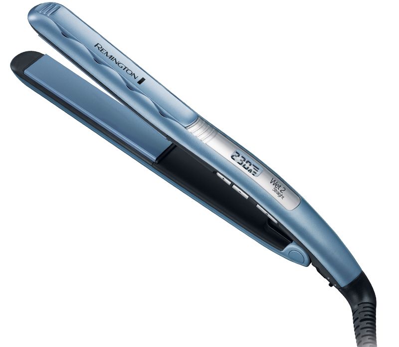 Remington S7200 Wet2Straight Hair Straightener Blue Dual Voltage
