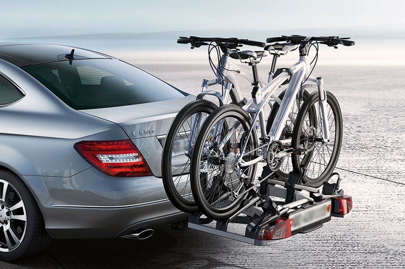 mercedes bicycle rack