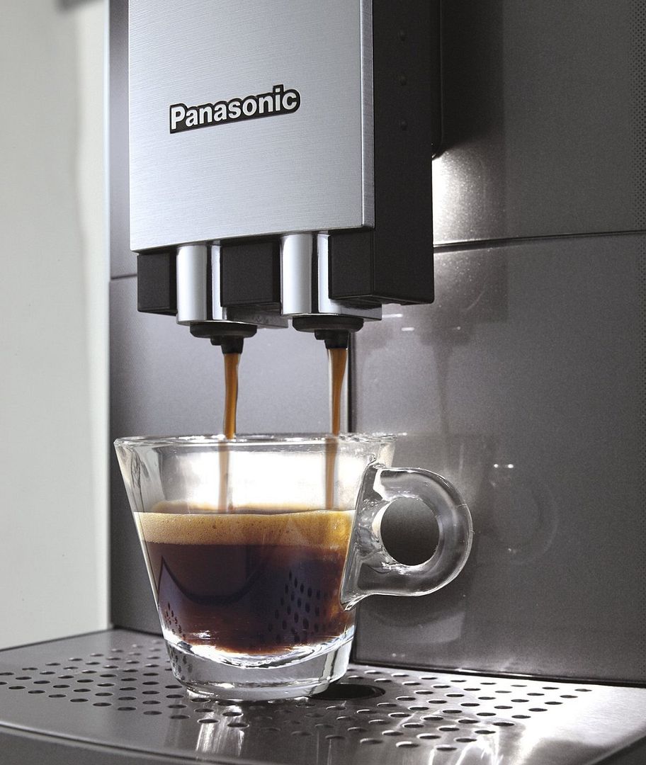 Panasonic NCZA1 HXE Bean to Cup Coffee Machine Touchscreen Silver NEW