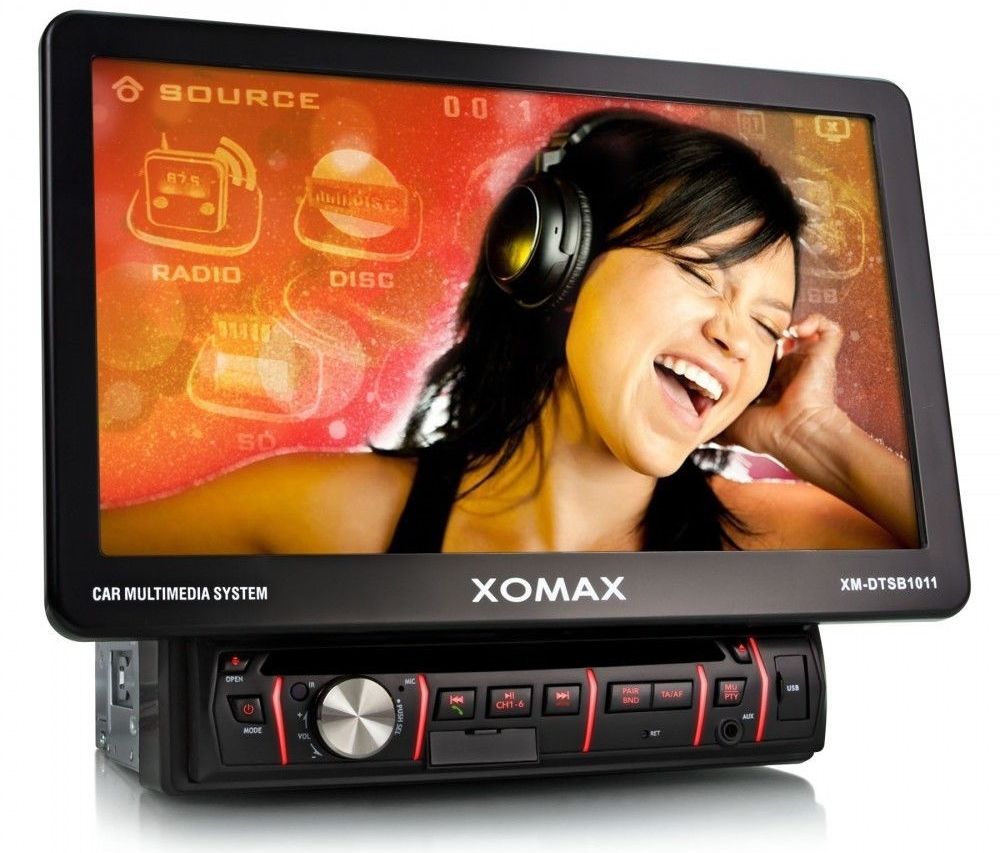 XOMAX XMDTSB1011 Car Radio USB 1DIN AUX Multimedia System 10.1