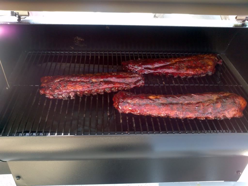 New Traeger Texas Grill running hot