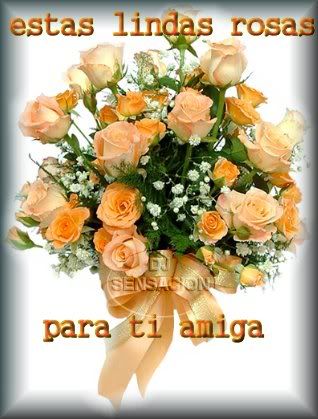 Estás Lindas Rosas Para Ustedes Amigas y Amigos Saludos ..