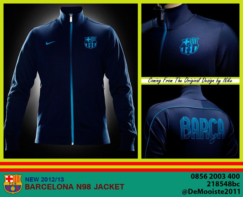 Ready Stock Mooiste Official Jacket Nike Barcelona Ready Stock Mooiste Official Jacket Nike Barcelona