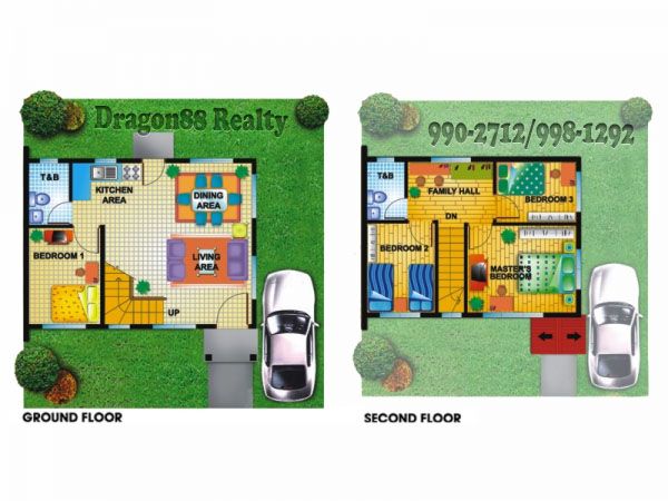 Villa San Lorenzo - jasmine Floor Plan dragon88 realty