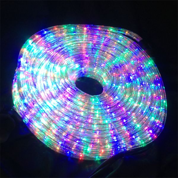 10m 360 led multi color rope lights 3 wire with 8 function 10m 360 led multi color rope lights 3 wire with 8 function
