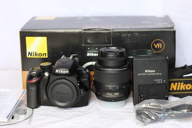 Nikon D3200 Kit 18-55mm VR FULLBOX, 13k Shot