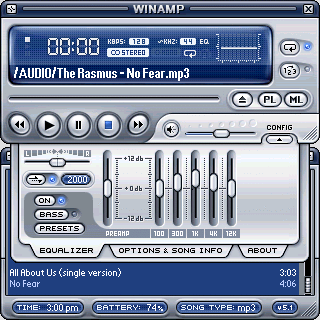 Türk Bayrağı Winamp Arayüzü (Winamp Skin Arşivi)