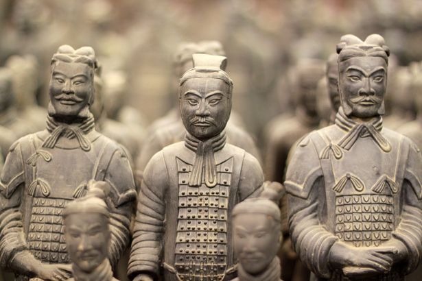 Çin Yeraltı Heykel Ordusu (Terracotta Army)