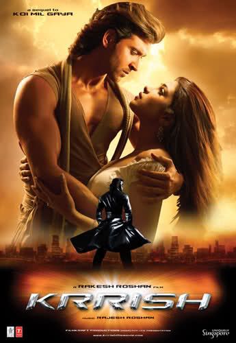 Süper Kahraman Krrish ve Sevgilisi Priya