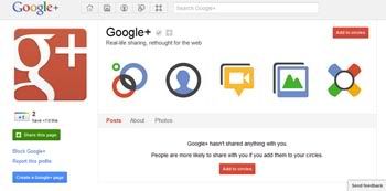 Google+’da Marka Sayfası Oluşturmak