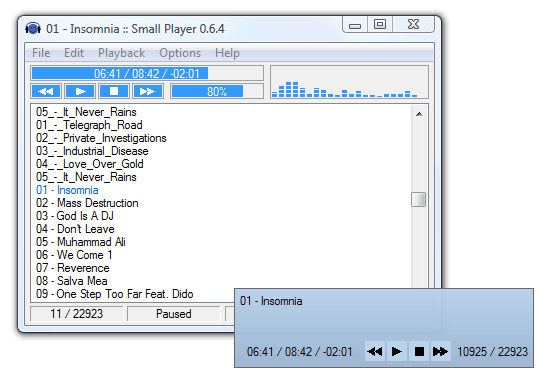 Winamp Alternatifi Kurulumsuz Mp3 Oynatıcı