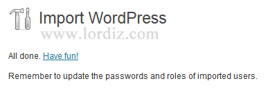 ws5 Bloggerdaki Yazılarımızı Wordpresse Aktarmak