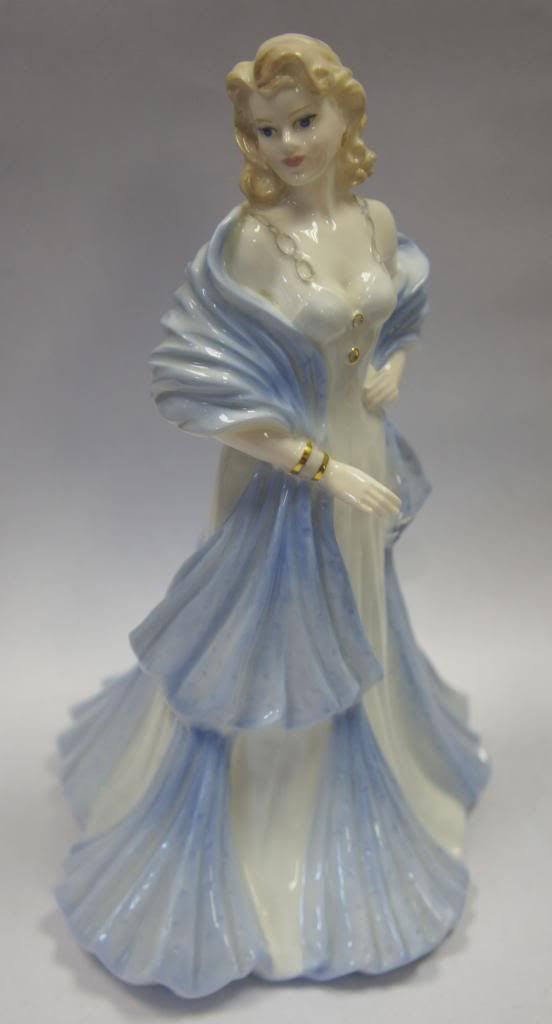 Coalport Lady Figurine The Collingwood Collection Catherine. Made in