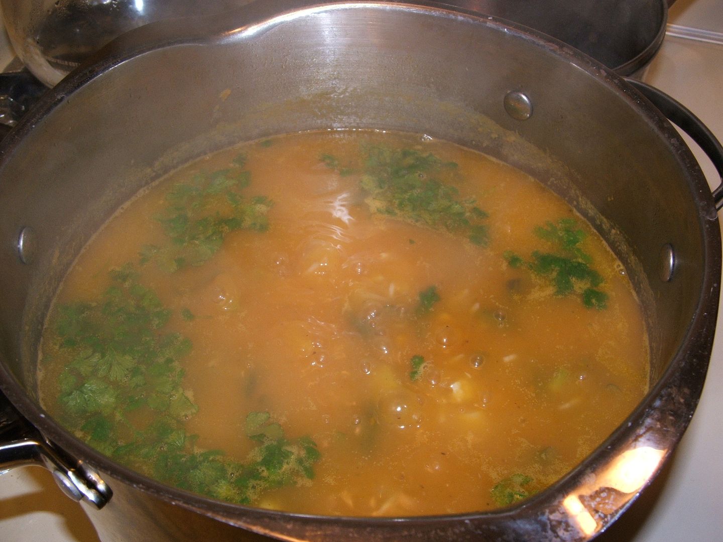 Lime Cilantro Sweet Potato Soup, by Angie Ouellette-Tower for godsgrowinggarden.com