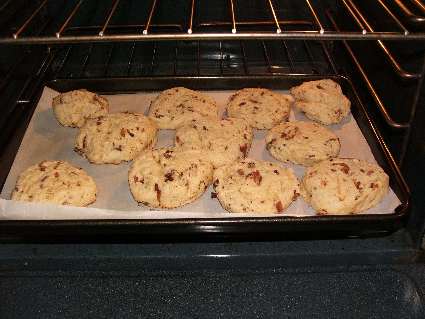 Maple &amp; Bacon Biscuits with Poached Eggs, by Angie Ouellette-Tower for godsgrowinggarden.com