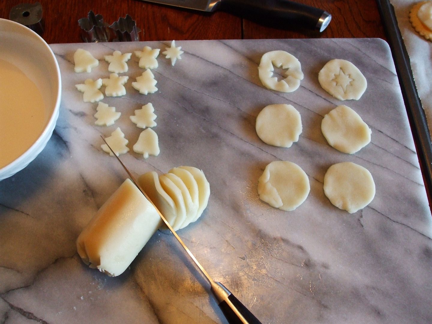 Moms Marzipan Cookies, by Angie Ouellette-Tower for godsgrowinggarden.com