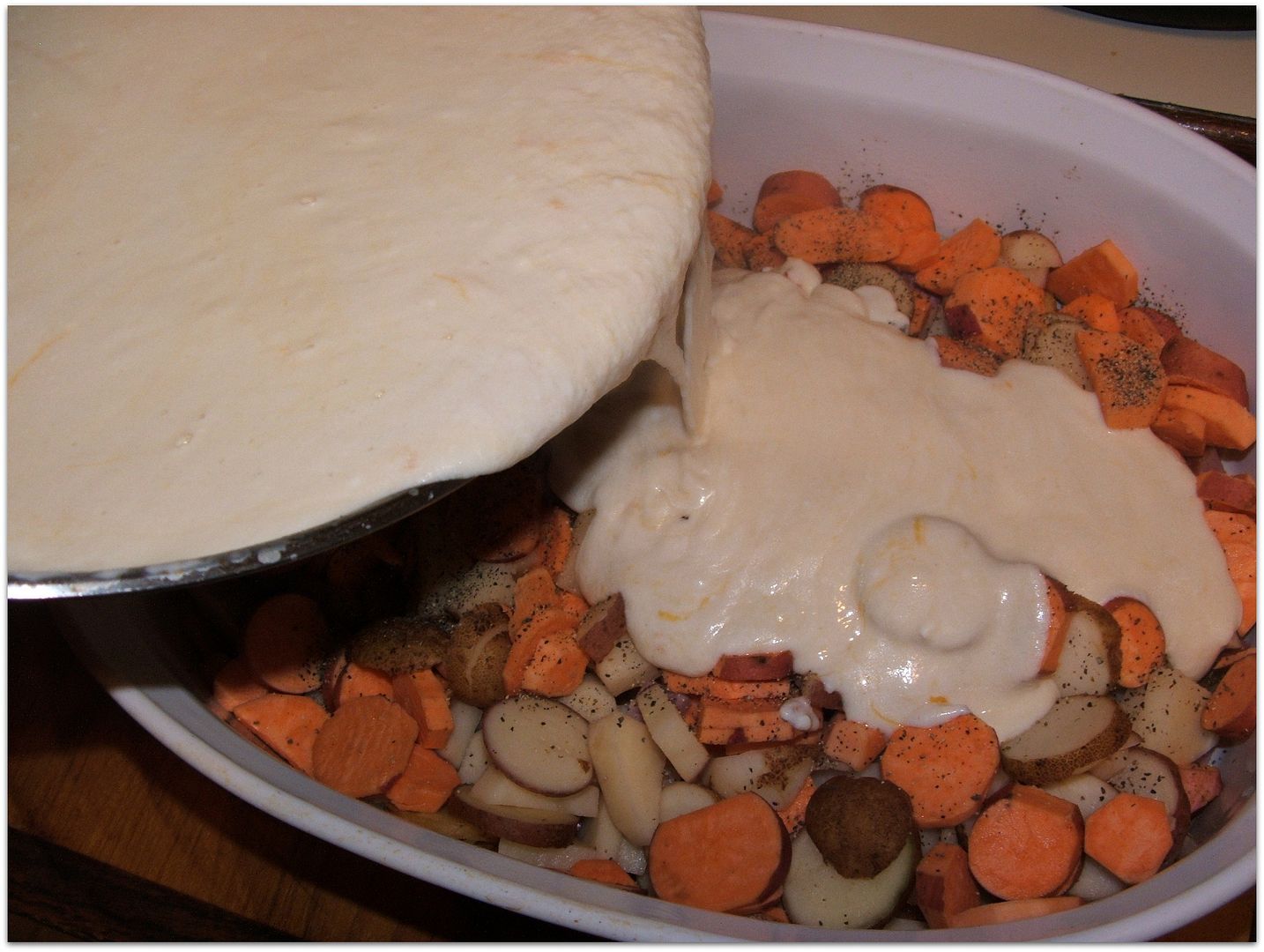 Cheesy Scalloped Potatoes Squared by Angie Ouellette-Tower for godsgrowinggarden.com photo 004_zps5b810fc9.jpg