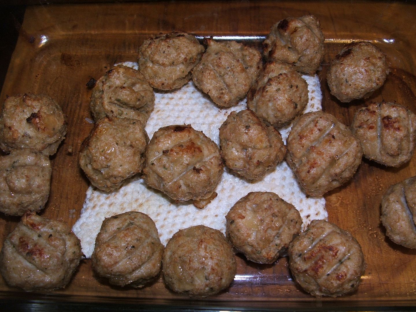 Caramelized Onion Chicken Meatballs by Angie Ouellette-Tower for godsgrowinggarden.com photo 011_zps46a1c4b8.jpg