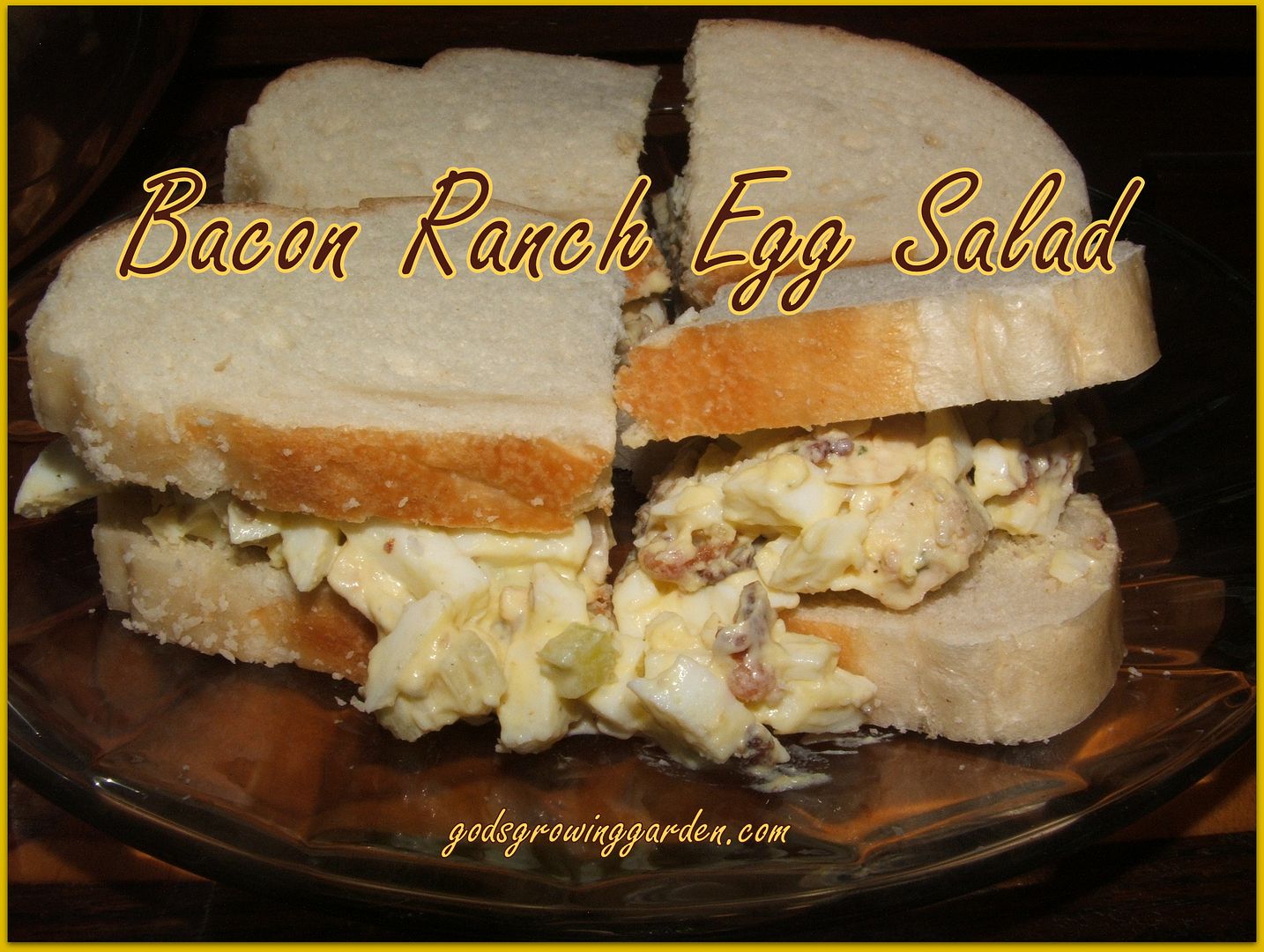 Bacon Ranch Egg Salad by Angie Ouellette-Tower for godsgrowinggarden.com photo 011_zps88345690.jpg