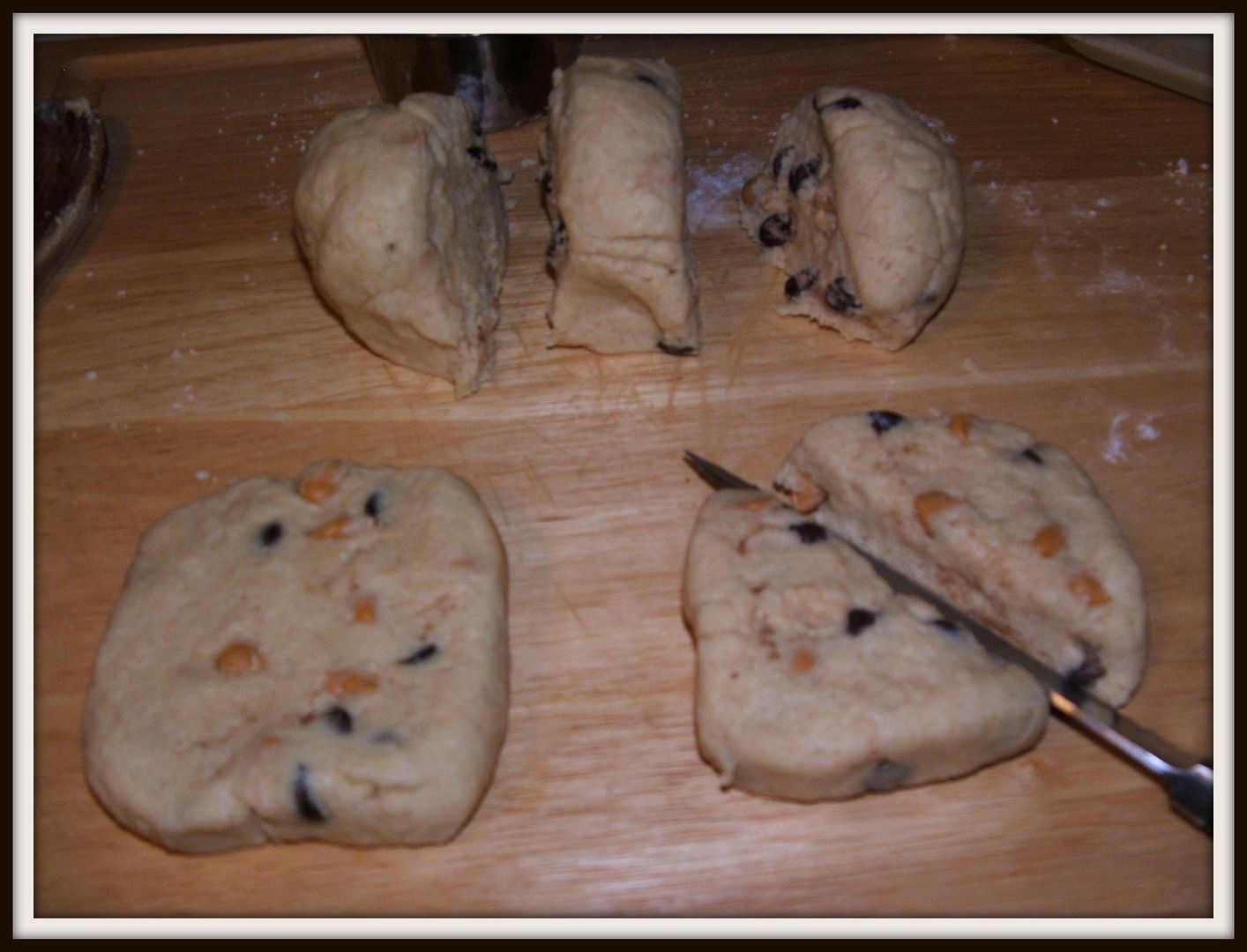 Chocolate & Butterscotch Chip Scones by Angie Ouellette-Tower for godsgrowinggarden.com photo 004_zps265ba7c5.jpg