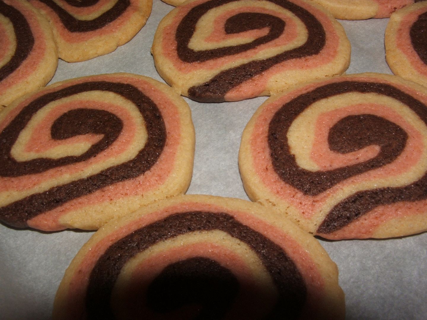 Neapolitan Swirl Refrigerator Cookies by Angie Ouellette-Tower for godsgrowinggarden.com photo 023_zpsele11n2r.jpg