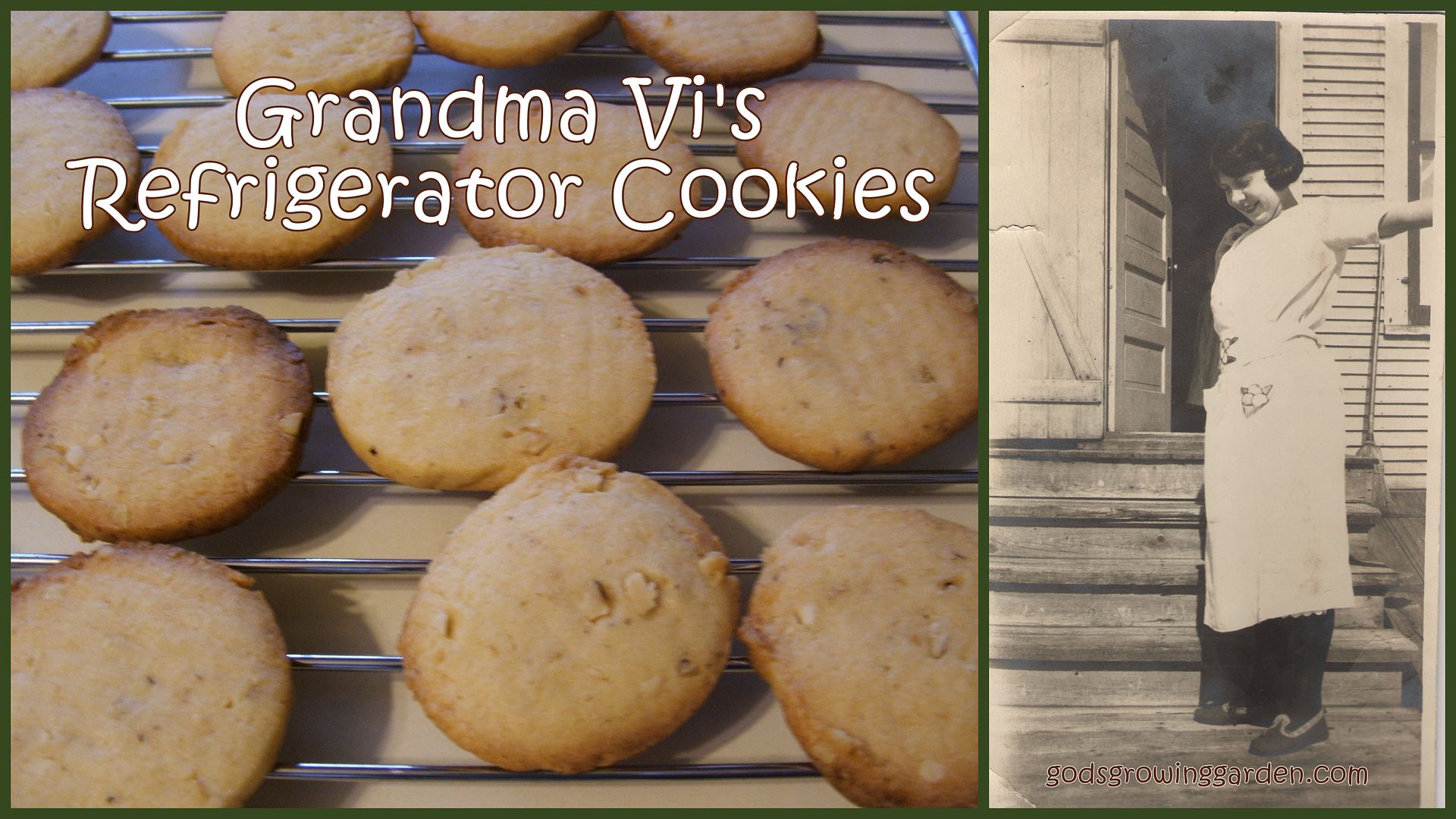 Grandma Vi's Fridge Cookies by Angie Ouellette-Tower for godsgrowinggarden.com photo OldPhotosTowerFam_zps549d9112.jpg