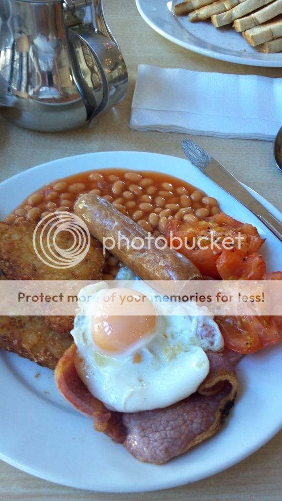 Breakfast at Portmeirion - More than we could eat!, Uploaded from the Photobucket Android App