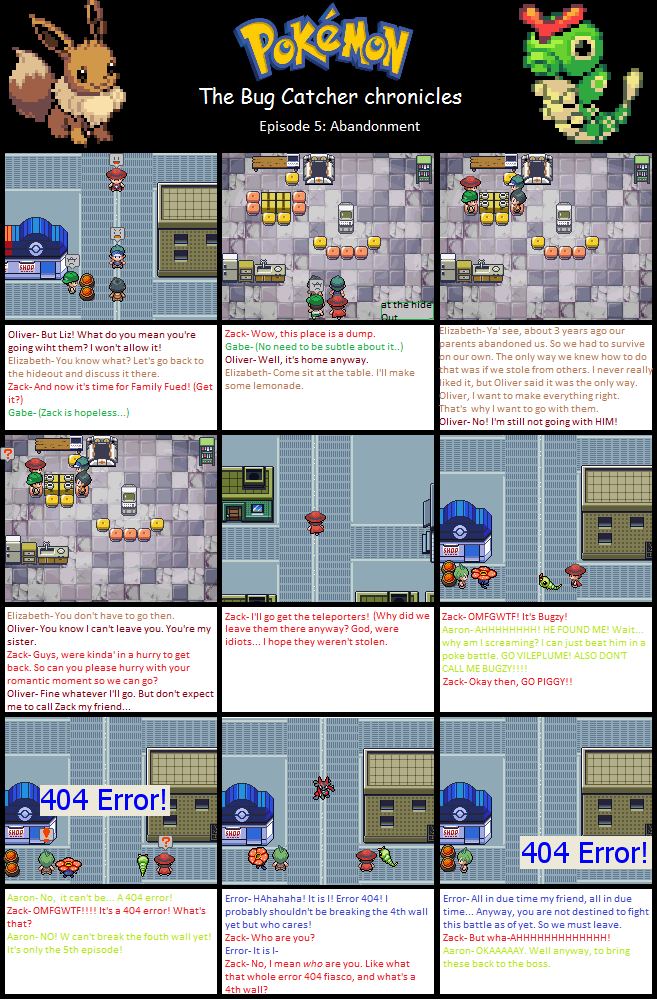 Pokemon: The Bug Catcher Chronicles - PokéFiction Forum - Neoseeker Forums