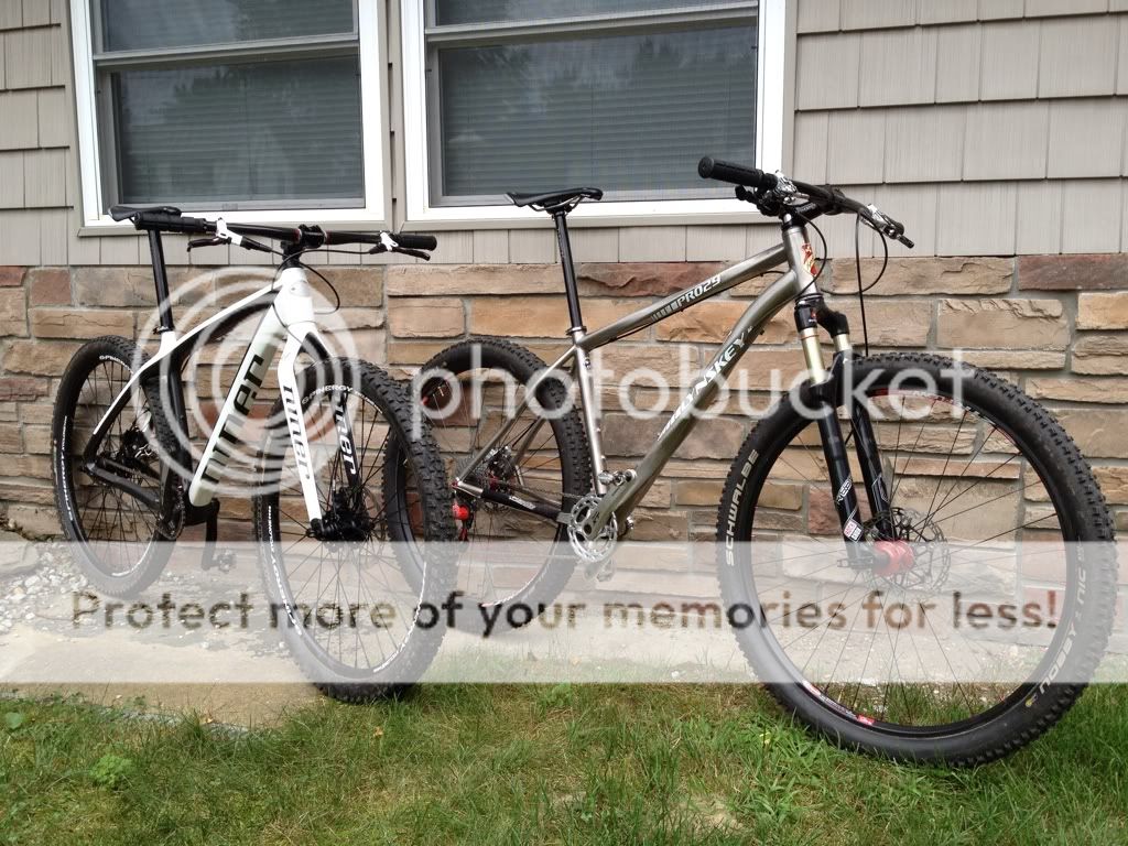 Carbon vs. titanium? Mountain Bike Reviews Forum